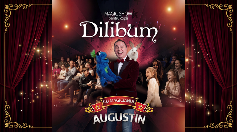 DILIBUM - One Man Show cu Magicianul Augustin la Club 99