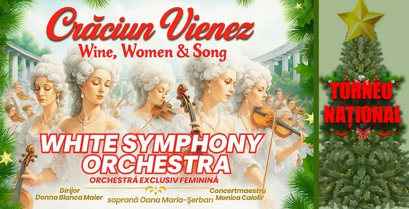 Cluj-Napoca: Craciun Vienez - White Symphony Orchestra
