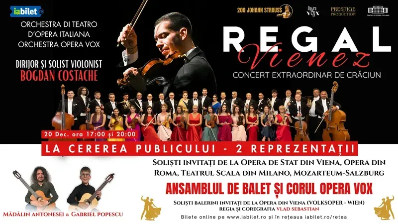 Buzau: Regal vienez - Concert Extraordinar de Craciun - Show 1