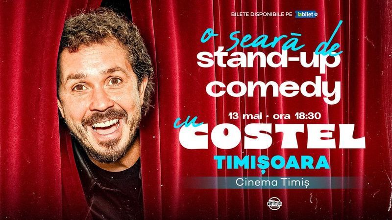 Timisoara: O seara de stand up comedy cu Costel - SHOW 1