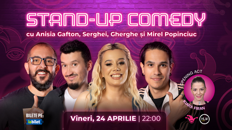 The Fool: Stand-up comedy cu Anisia, Serghei, Gherghe și Mirel Popinciuc