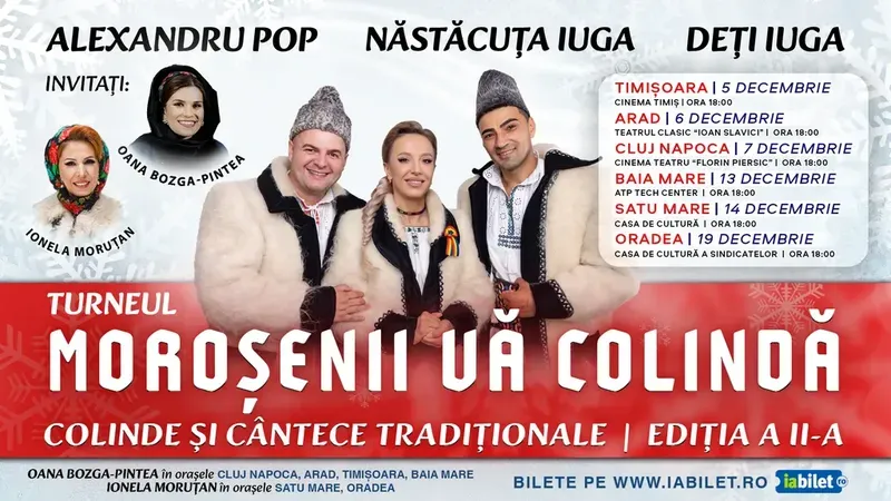 Turneu Moroșenii vă colindă - Colinde și cântece tradiționale | Ediția a II-a