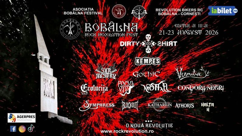 Rock Revolution Fest Bobâlna 2026