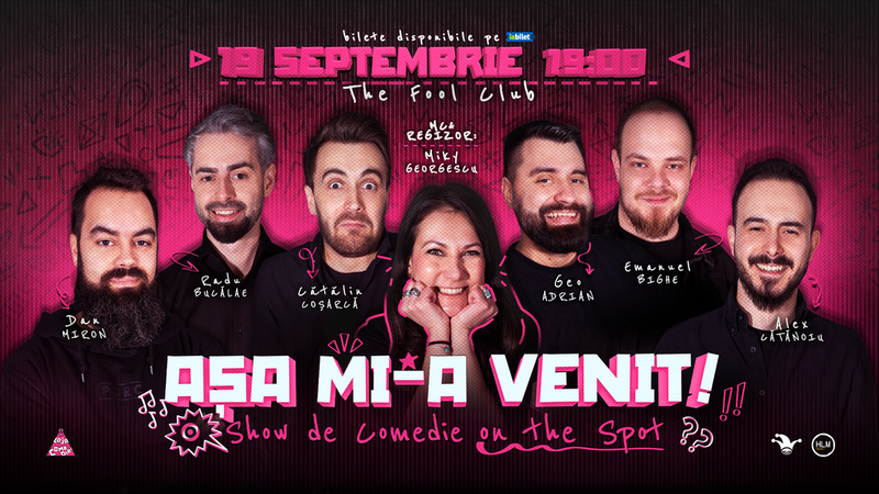 The Fool: Așa mi-a venit! | Show de comedie on the spot