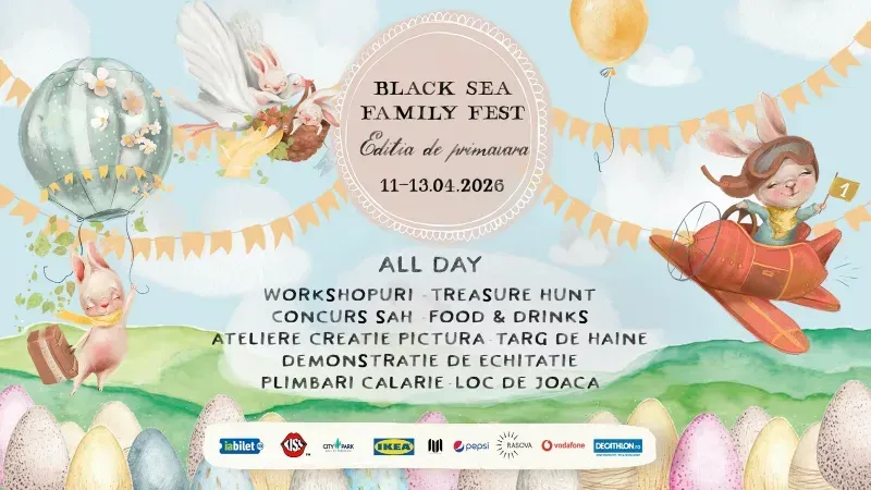 Black Sea Family Fest - Festival de Paște pentru întreaga familie – La Herghelie!