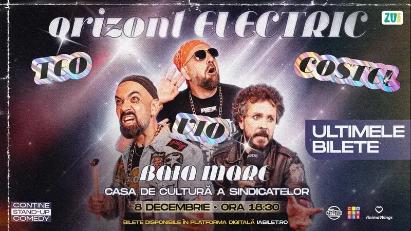 Baia Mare: Teo, Vio și Costel - Orizont Electric | Stand Up Comedy Show 1