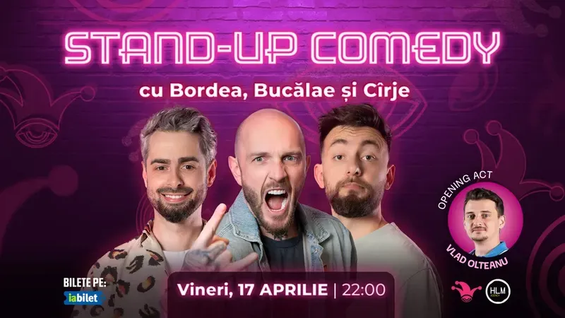 The Fool: Stand-up comedy cu Bordea, Bucălae și Cîrje