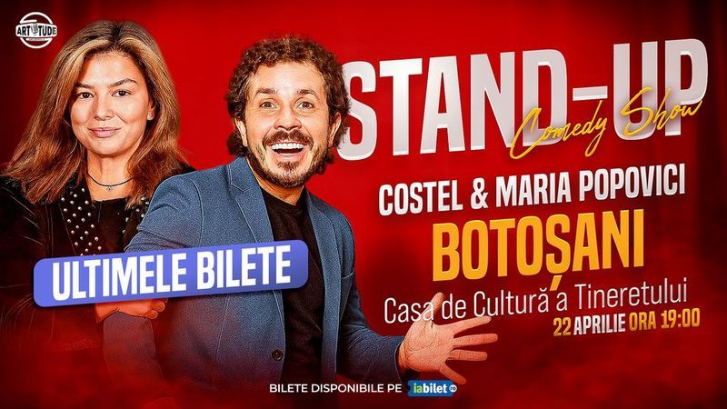 Botoșani: Costel și Maria Popovici - Stand Up Comedy Show