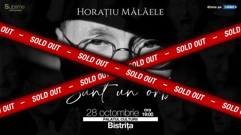 Bistrita: Horatiu Malaele - Sunt un Orb