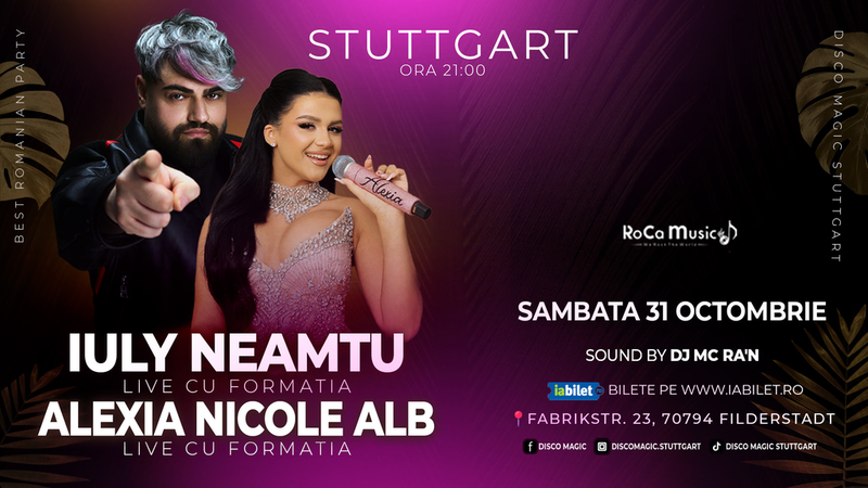 Stuttgart: Iuly Neamtu & Alexia Nicole Alb