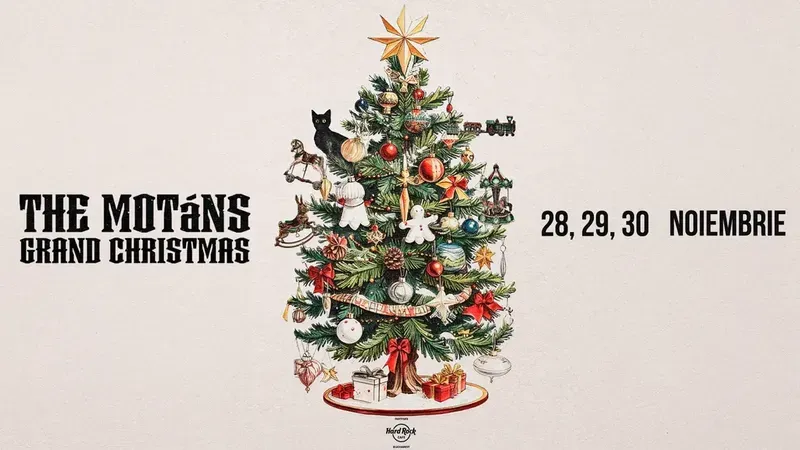 Concert The Motans - Grand Christmas | 29 noiembrie | pentru Nicoleta Mocanu