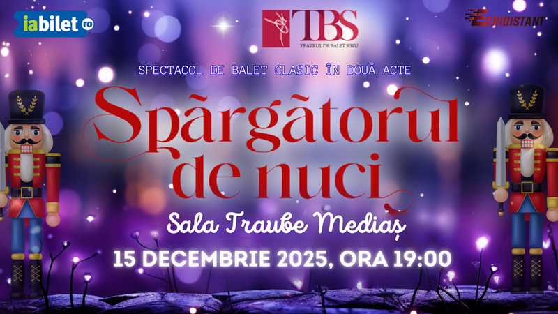 Medias: Spărgătorul de nuci - spectacol de balet clasic