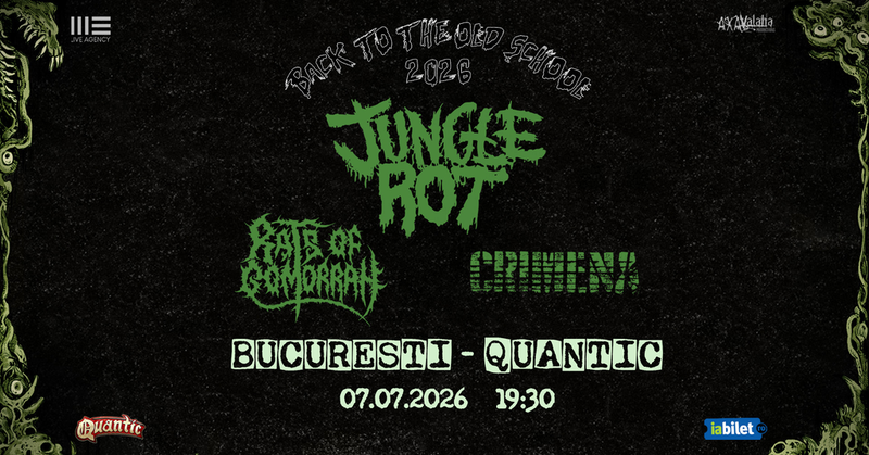 Concert Jungle Rot / Rats Of Gomorrah / Crimena