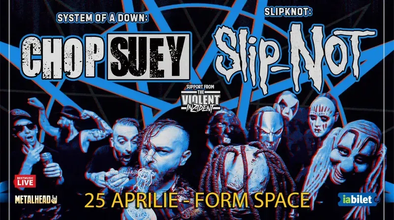 Cluj-Napoca: Forever NU!: Tribute Festival Tour cu Slip-Not, si Chop Suey + Violent Inzident