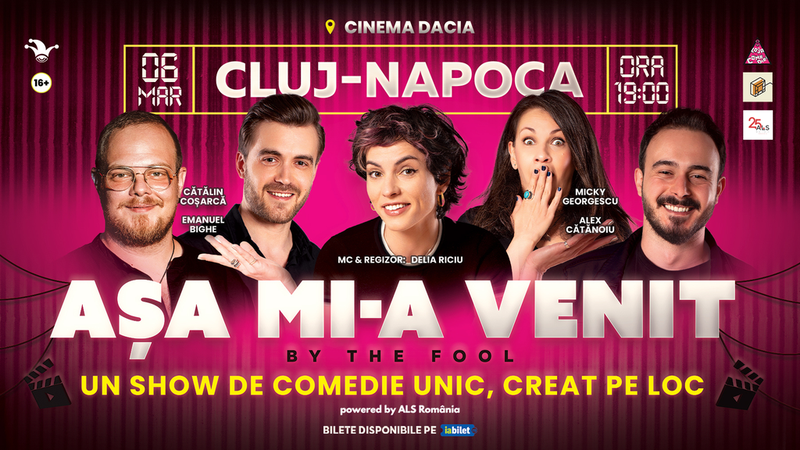 Cluj-Napoca: Așa mi-a venit! | Show de comedie on the spot