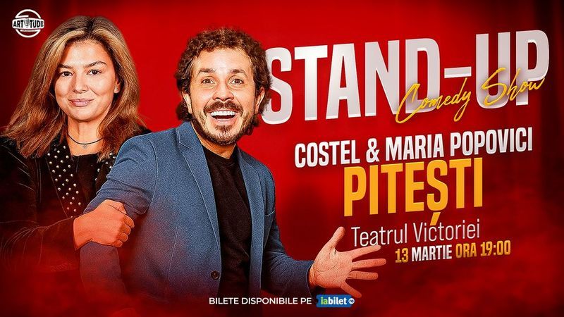 Pitesti: Costel și Maria Popovici - Stand Up Comedy Show