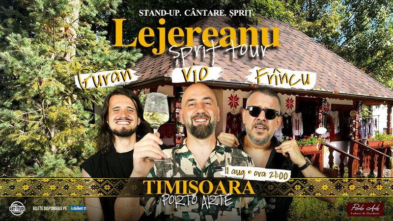 Timișoara: Vio, Frîncu și Guran - Lejereanu Spriț Tour