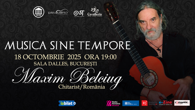 Musica Sine Tempore - Recital extraordinar Maxim Belciug