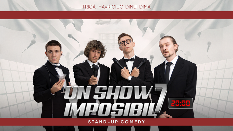 Turneu „Un Show Imposibil 7” cu Dima, Dinu, Trică și Havriciuc