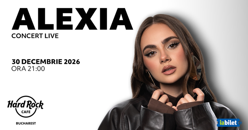 Concert Alexia la Hard Rock Cafe