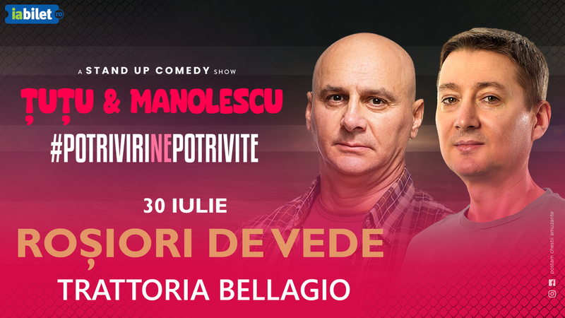 Rosiori de Vede: Stand-up Comedy - Dan Tutu & Cristi Manolescu