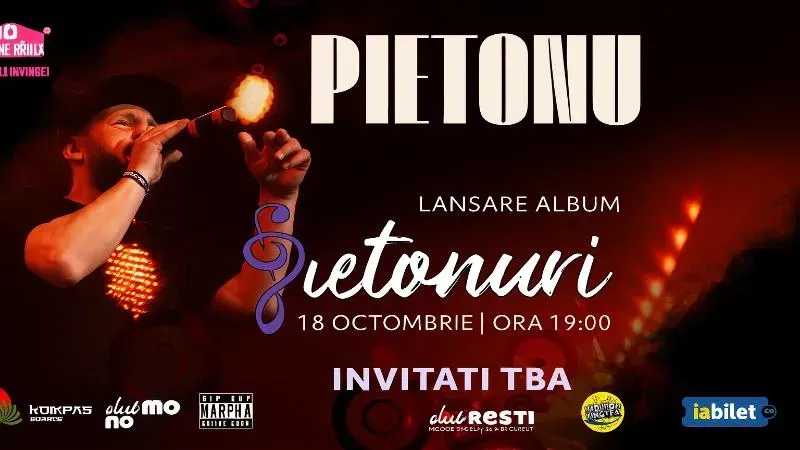 Pietonu @ Lansare album "Pietonuri"