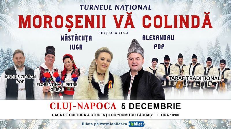 Cluj-Napoca: Moroșenii vă colindă