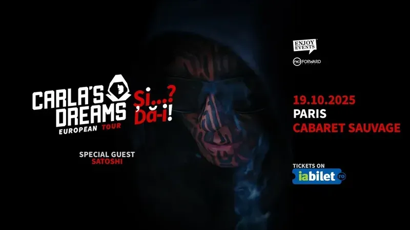 Paris: CARLA’S DREAMS | “Și..? Dă-i!” | Special Guest: SATOSHI