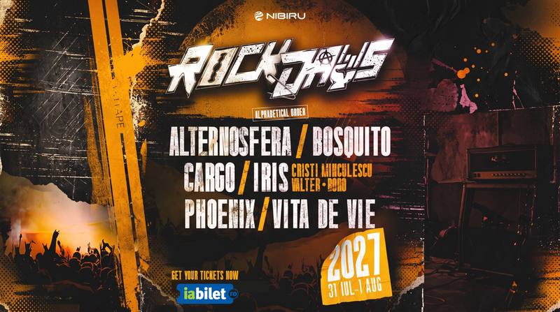 Nibiru: Rock Days 2027 feat. Alternosfera, Bosquito, Cargo, Iris, Phoenix, Vita de Vie