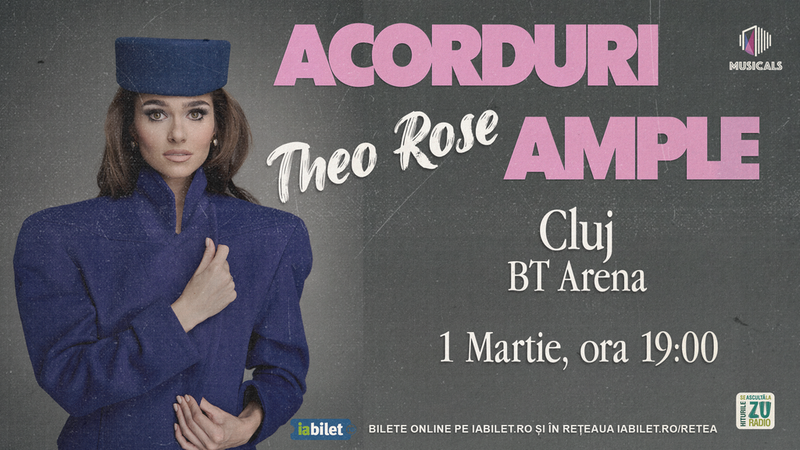 Cluj-Napoca: Theo Rose – Acorduri Ample