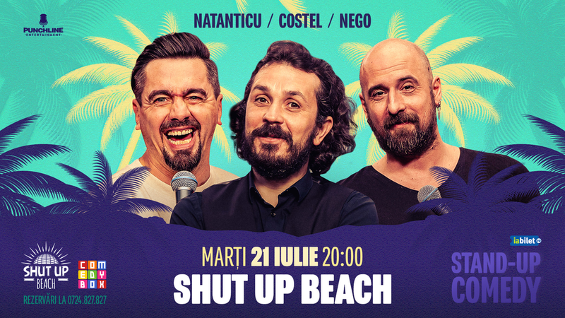 Constanța: Stand-up comedy cu Costel, Natanticu și Nego