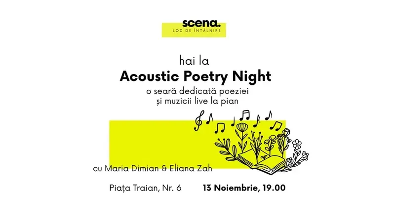 Timisoara: Acoustic Poetry Night
