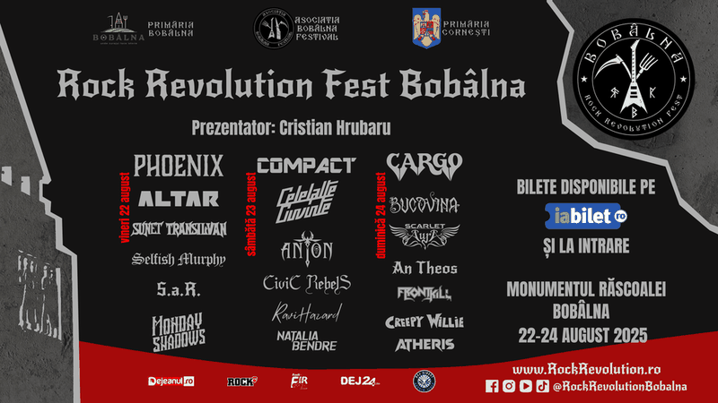 Rock Revolution Fest Bobâlna 2025