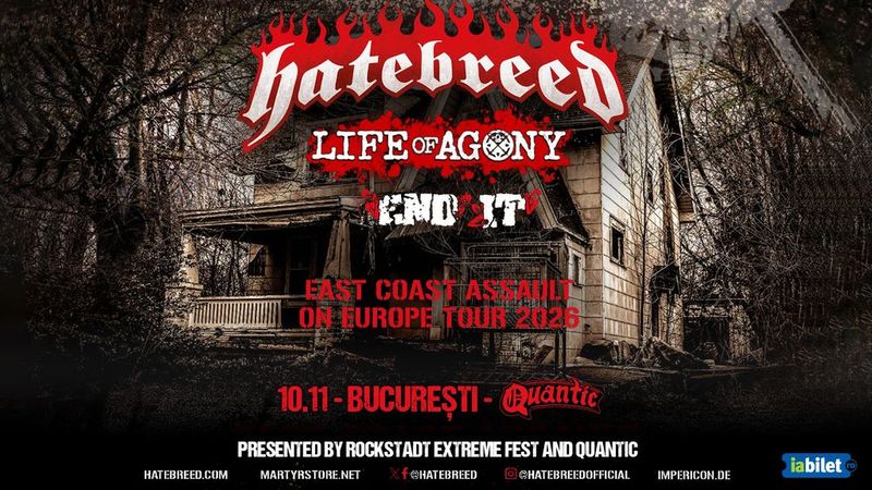 Hatebreed, Life of Agony, End it - Quantic