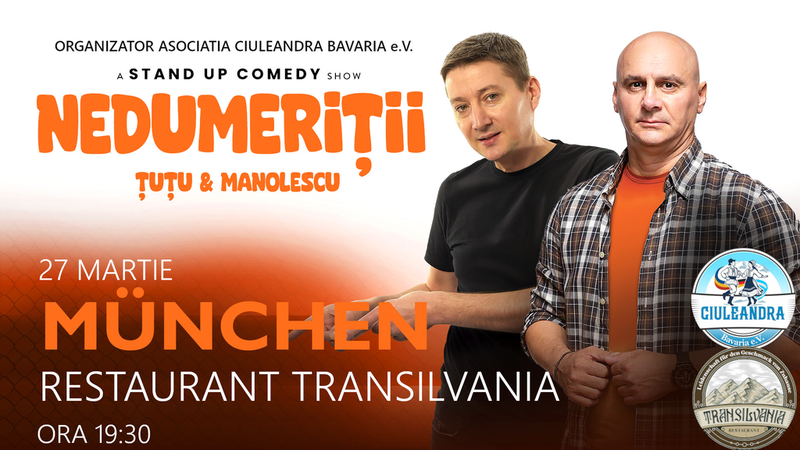 Munchen: Stand-up Comedy - Dan Tutu si Cristi Manolescu
