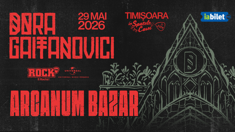 Timisoara: Dora Gaitanovici • “Arcanum Bazar” • Lansare de album