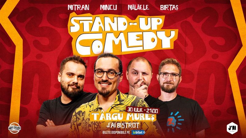 Targu Mures: Mincu, Mitran, Bogdan Mălăele, Dan Birtaș, Dan Frînculescu | Stand Up Comedy Show