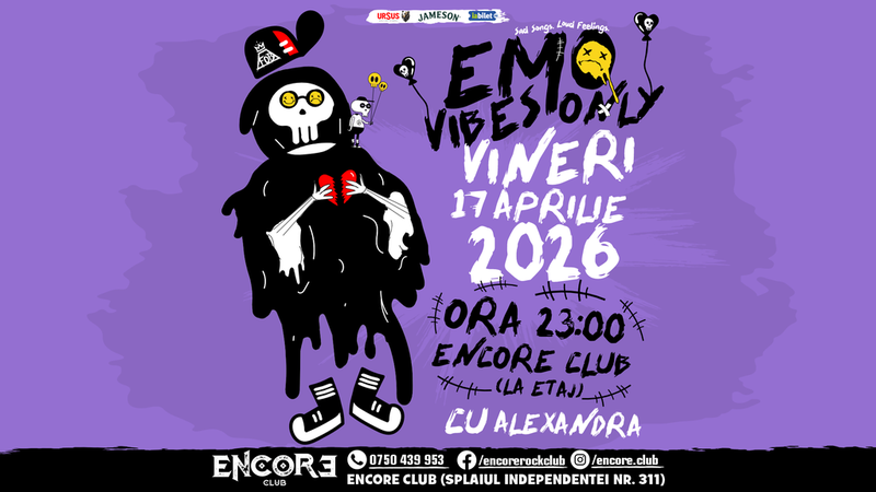 Emo Vibes Only | Encore Club