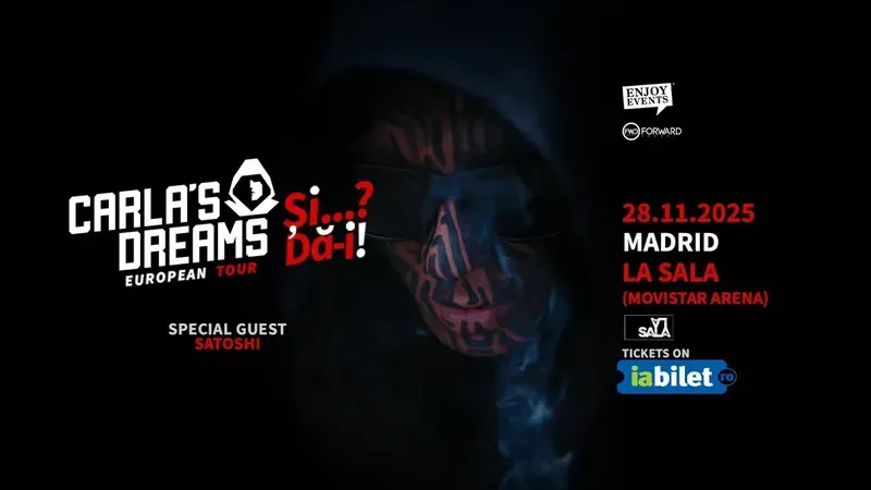 Madrid: CARLA’S DREAMS | “Și..? Dă-i!” | Special Guest: SATOSHI