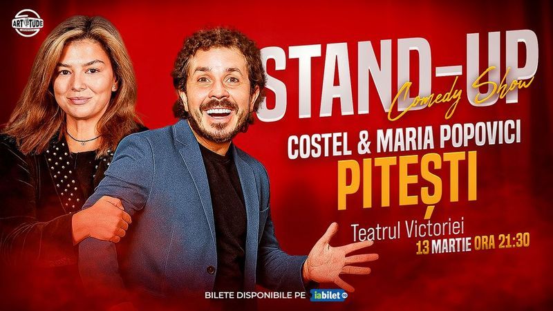 Pitesti: Costel și Maria Popovici - Stand Up Comedy Show 2