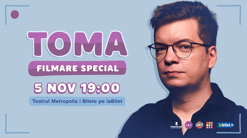 Stand-up comedy cu Toma | Filmare Special (SHOW 2)
