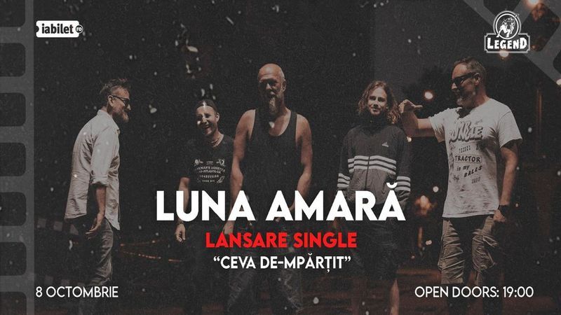 Iasi: Luna Amara - Lansare single "Ceva de-mpărțit"