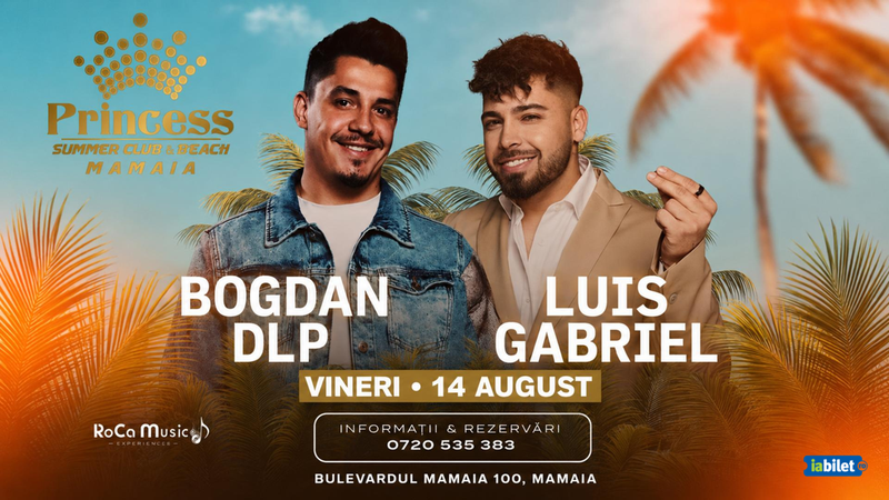 Mamaia: Concert BDLP x Luis Gabriel