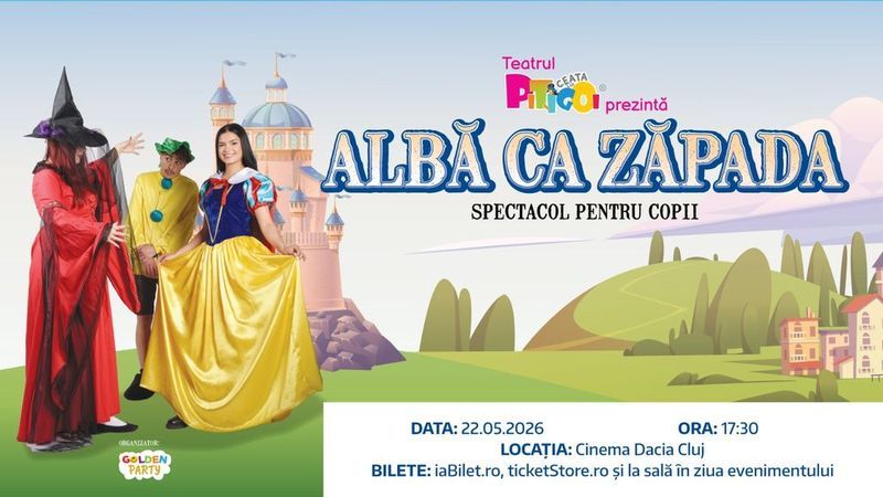 Cluj-Napoca: Alba ca Zăpada
