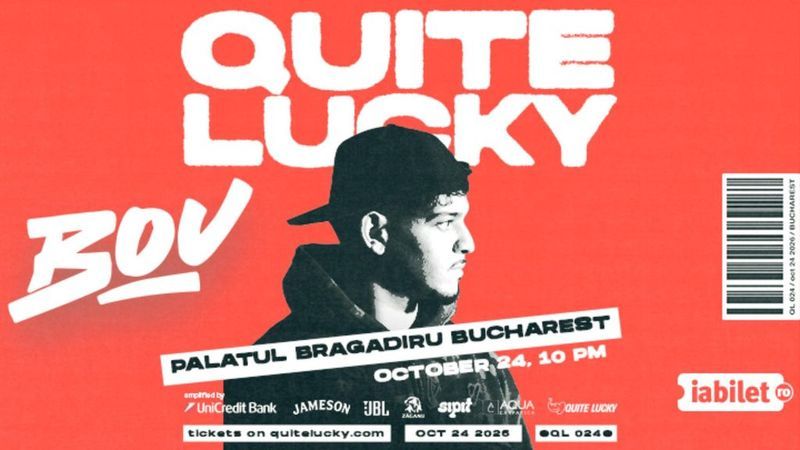 Quite Lucky 024 at Palatul Bragadiru, Bucharest