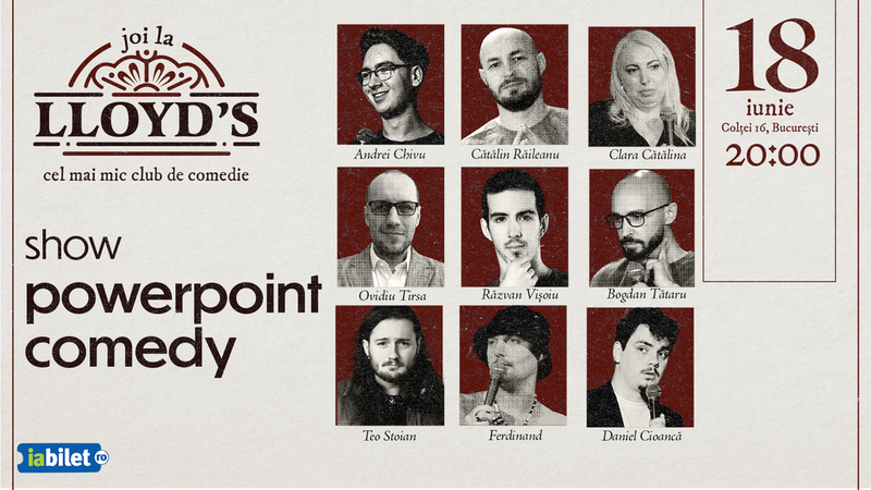 Lloyd's: Powerpoint Comedy Show