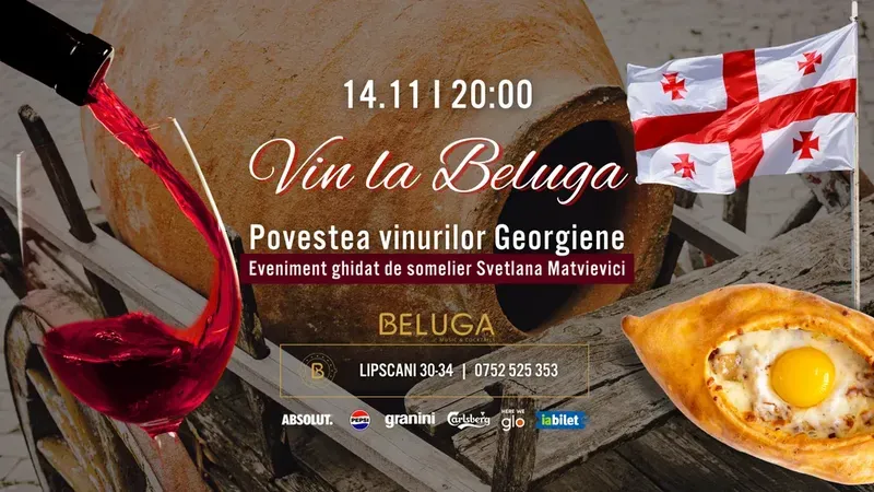 VIN la Beluga: povestea vinurilor Georgiene