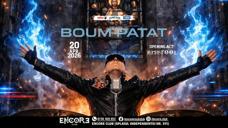 Concert Boum Patat (BE) x Riskfool (RO)