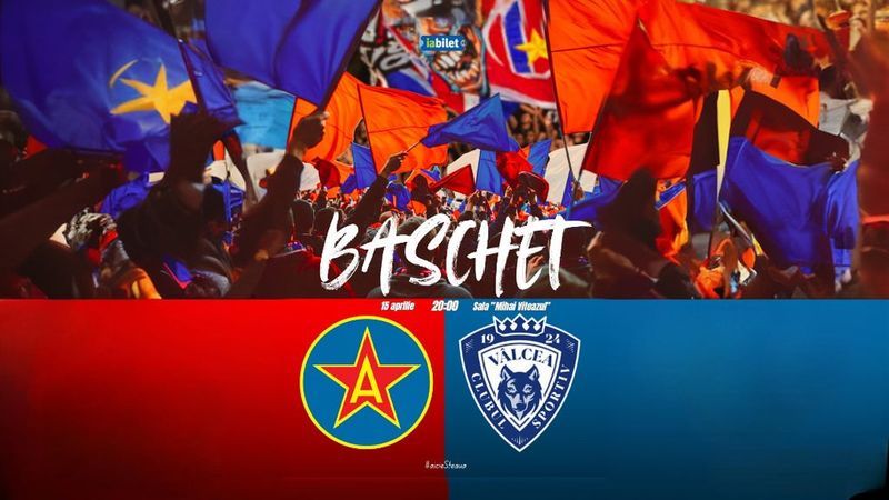 Baschet: CSA Steaua Sharks – CS Vâlcea 1924