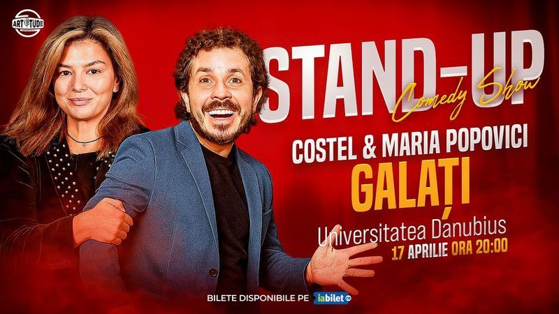 Galati: Costel și Maria Popovici - Stand Up Comedy - SHOW 2